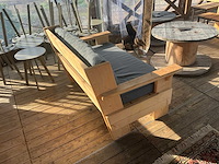 Houten zitbank (5x) - afbeelding 4 van  8
