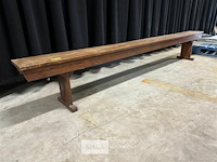 Houten zitbank - afbeelding 1 van  5