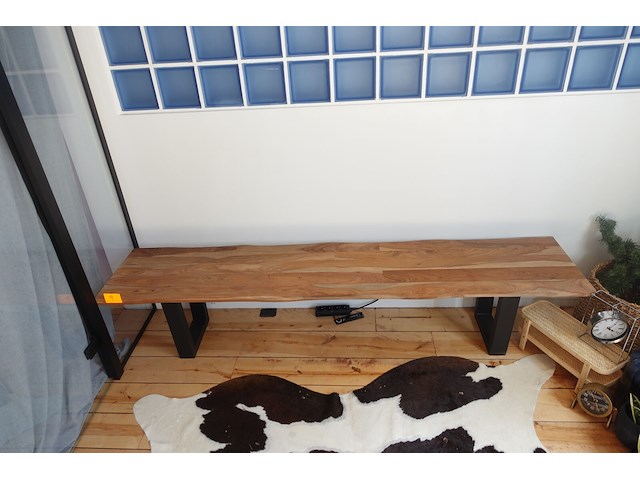 Houten zitbank - afbeelding 2 van  2