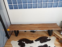 Houten zitbank - afbeelding 2 van  2