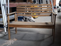 Houten zitbank - afbeelding 1 van  4