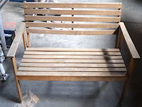 Houten zitbank - afbeelding 2 van  4