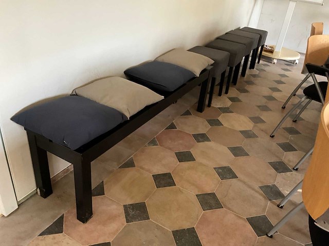 Houten zitbank - afbeelding 1 van  3