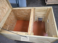 Houten zwerfkattenbak - afbeelding 5 van  7