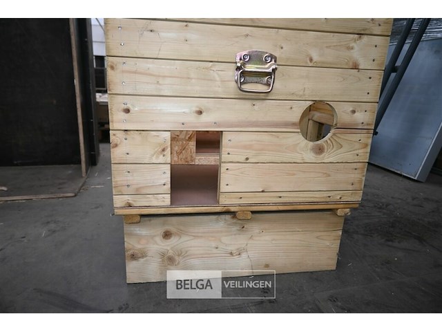 Houten zwerfkattenbak - afbeelding 6 van  7