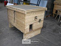 Houten zwerfkattenbak - afbeelding 3 van  7