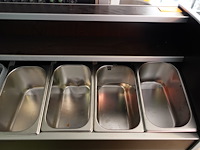 Houten/inox bestekkast - afbeelding 3 van  4