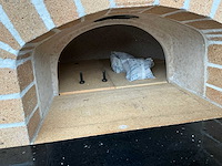 Houtgestookte ovale witte professioneel pizza-oven - afbeelding 3 van  3