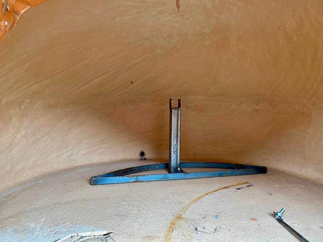 Houtgestookte zwarte kurk pizza-oven - afbeelding 6 van  7