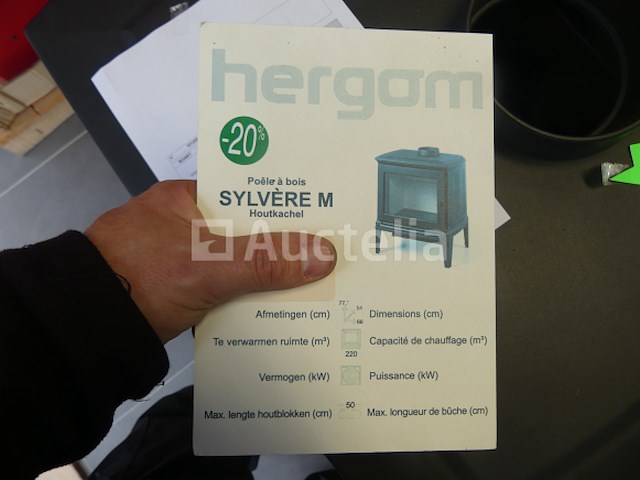 Houtkachel sylvère m - afbeelding 9 van  10