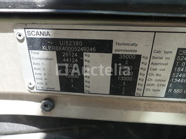 Houtkapwagen (2011-779.160 km-vin:xler6x40005249246) - afbeelding 29 van  58