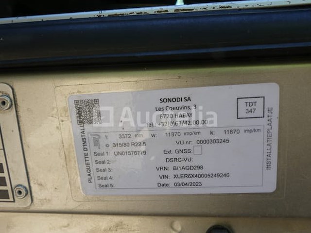 Houtkapwagen (2011-779.160 km-vin:xler6x40005249246) - afbeelding 56 van  58