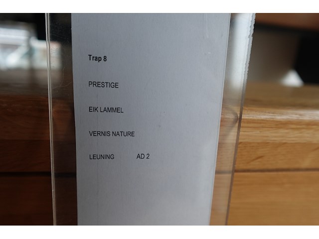 Hout/metalen trap - afbeelding 3 van  3