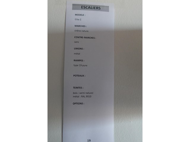 Hout/metalen trap - afbeelding 3 van  3