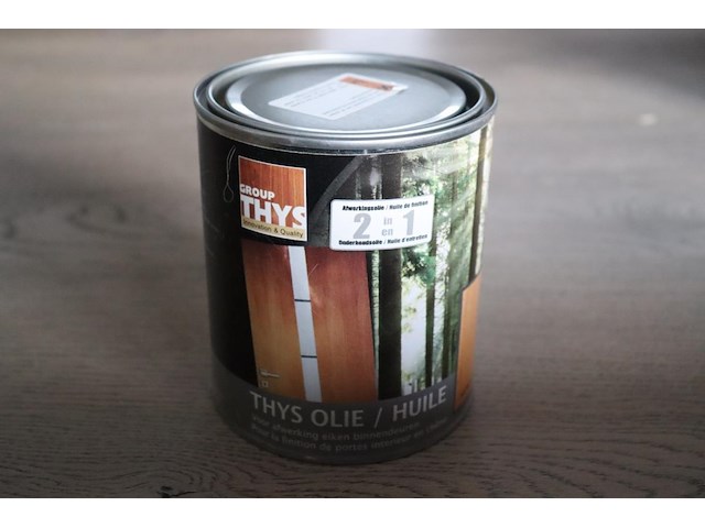 Houtolie 3x 1 liter thys - afbeelding 2 van  3