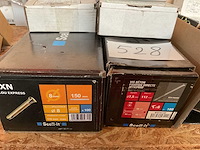 Houtschroeven slagpluggen deels inox - afbeelding 3 van  5