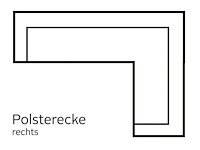 Houtskoolgrijze ribfluwelen hoekbank - afbeelding 5 van  15