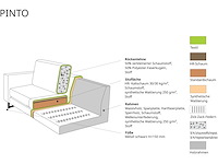 Houtskoolgrijze ribfluwelen hoekbank - afbeelding 11 van  15