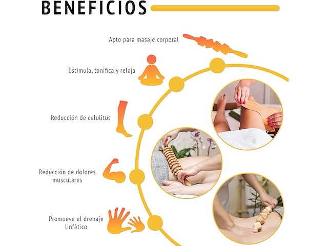 Houttherapie massage set - afbeelding 3 van  3