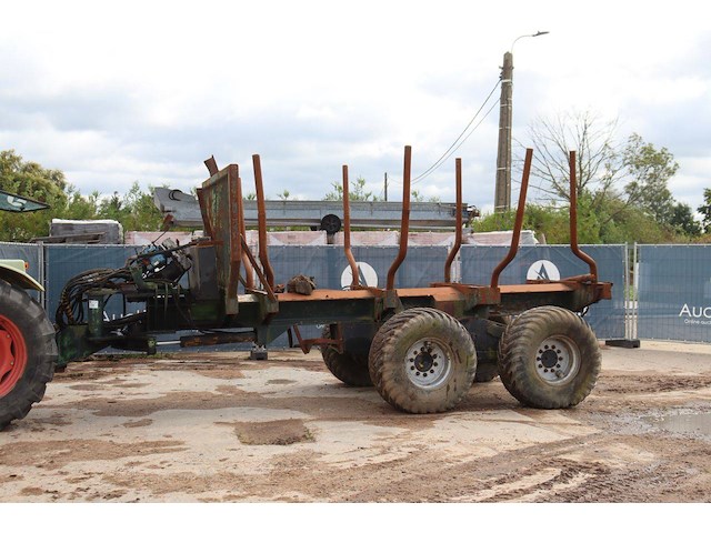 Houttransportaanhangwagen - afbeelding 1 van  1