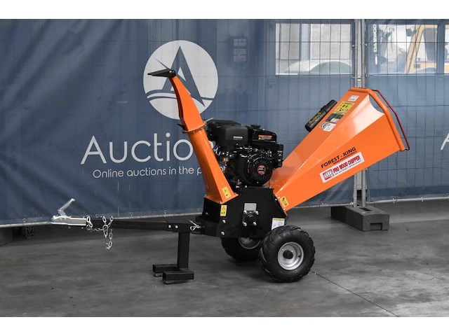 Houtversnipperaar forestking gs1500 aanhanger 2024 nieuw - afbeelding 1 van  1