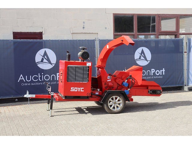 Houtversnipperaar sdyc yc-6140 diesel 39kw 2025 nieuw - afbeelding 1 van  1