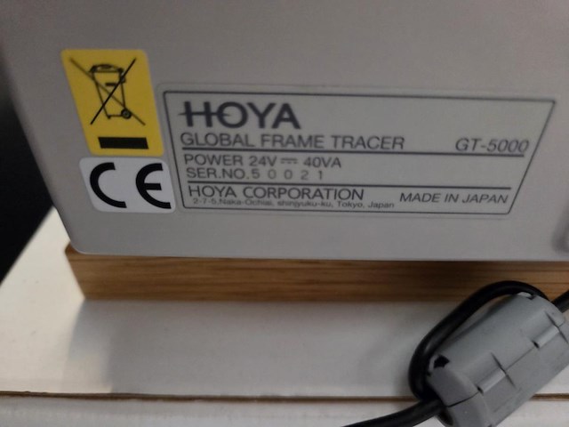 Hoya visureal + hoya global frame tracer gt-5000 - afbeelding 8 van  12