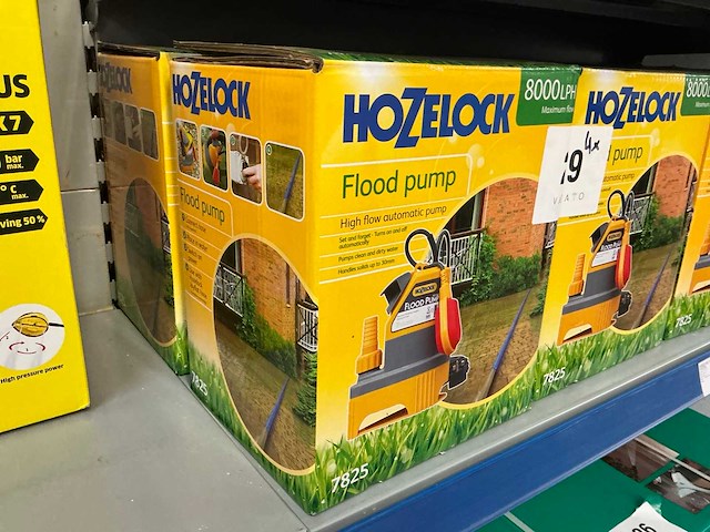 Hozelock 8000 lph dompelpomp (4x) - afbeelding 2 van  3