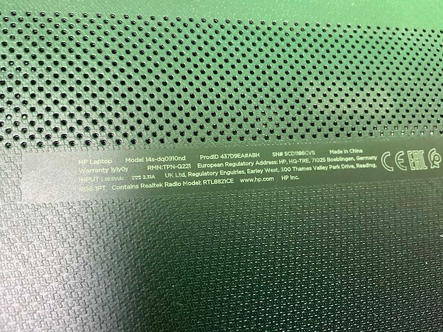 Hp - 14s-dq0910nd - laptop - afbeelding 3 van  4