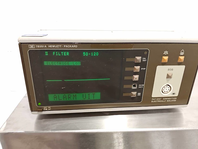 Hp - 78351a - patient monitor - afbeelding 3 van  8