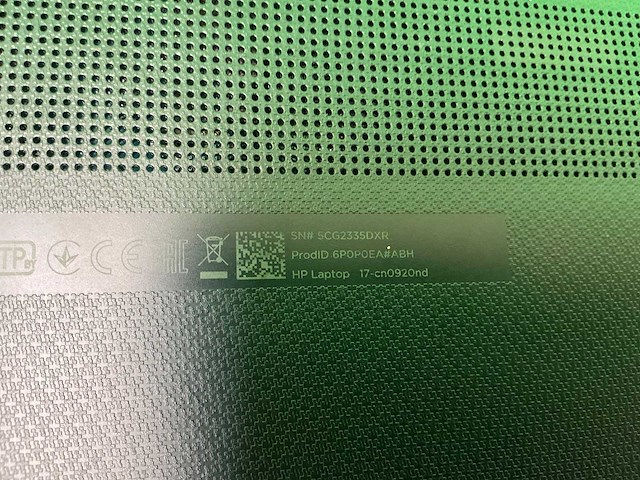 Hp - cn0920nd - laptop - afbeelding 5 van  5