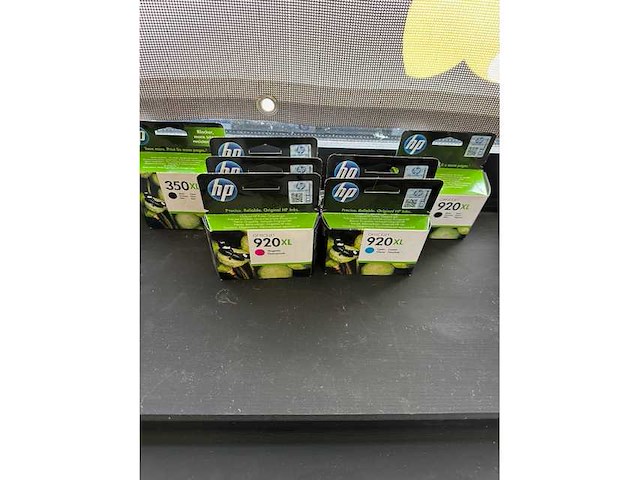 Hp - officejet - cartridge (7x) - afbeelding 1 van  1