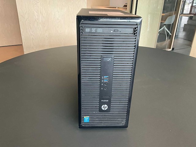 Hp - prodesk 400 g2 mt - desktop pc - afbeelding 1 van  5