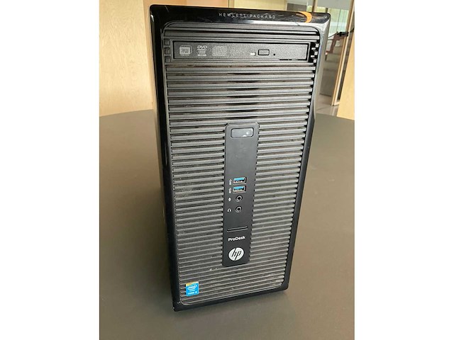 Hp - prodesk 400 g2 mt - desktop pc - afbeelding 3 van  5