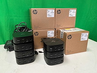 Hp - usb-c/a universal dock g2 - docking (12x) - afbeelding 1 van  5