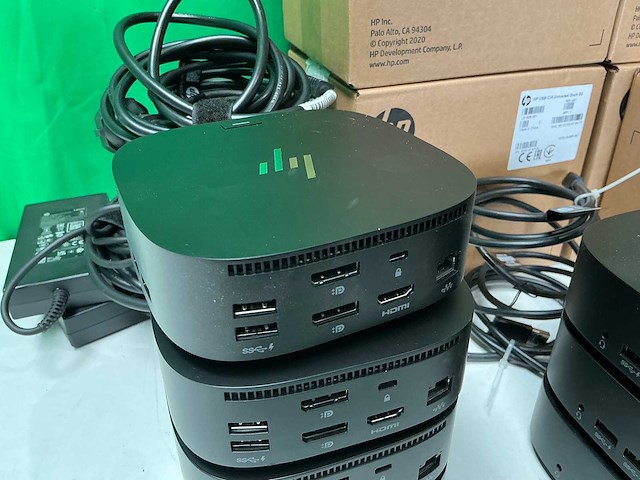 Hp - usb-c/a universal dock g2 - docking (12x) - afbeelding 4 van  5