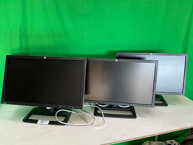 Hp - zr2240w - monitor (3x) - afbeelding 1 van  3