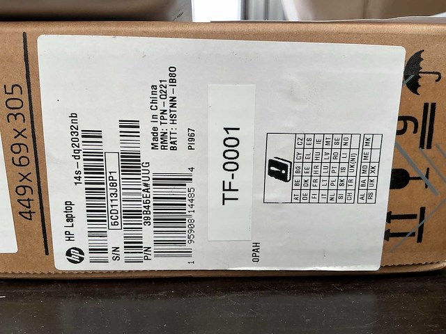 Hp 14s-dg2032nb labtop 14” - afbeelding 4 van  4