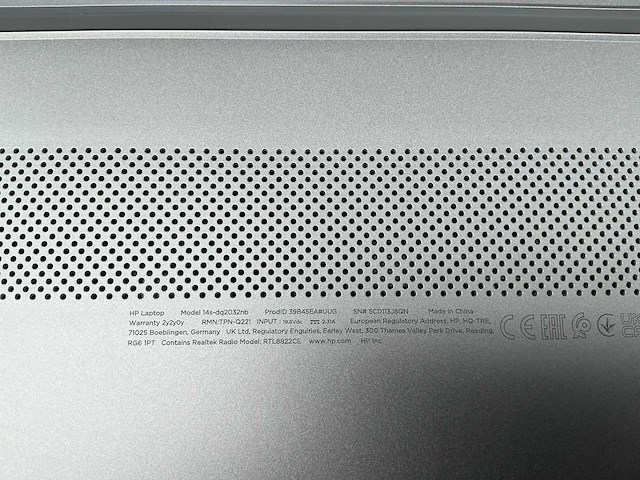 Hp 14s-dg2032nb laptop 14” - afbeelding 2 van  4