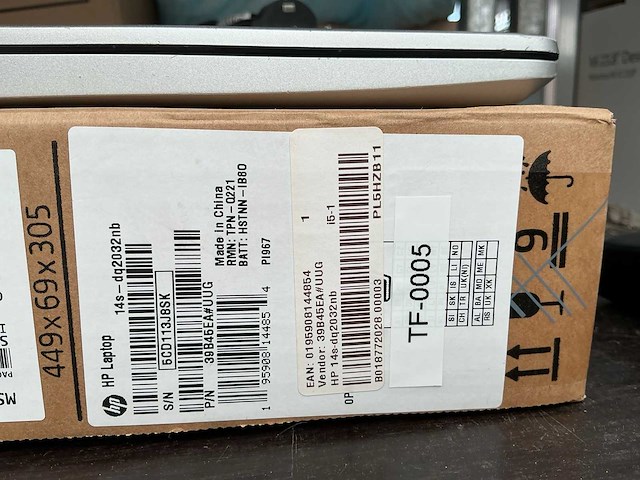 Hp 14s-dq2032nb tablet 14 inch - afbeelding 4 van  4