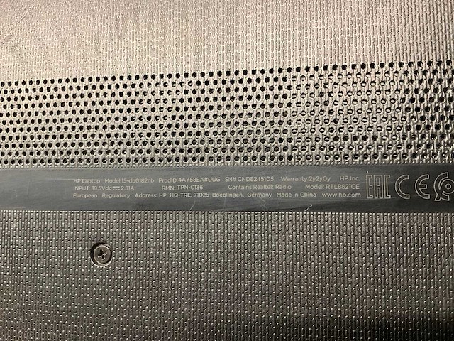 Hp 15-db0182nb laptop - afbeelding 4 van  5