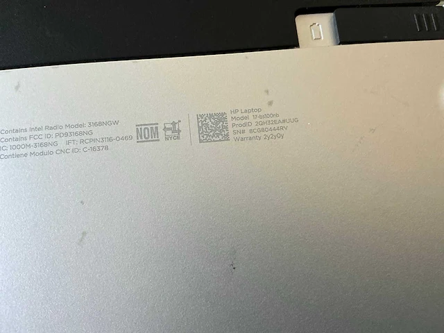 Hp 17-bs00nb laptop - afbeelding 7 van  8