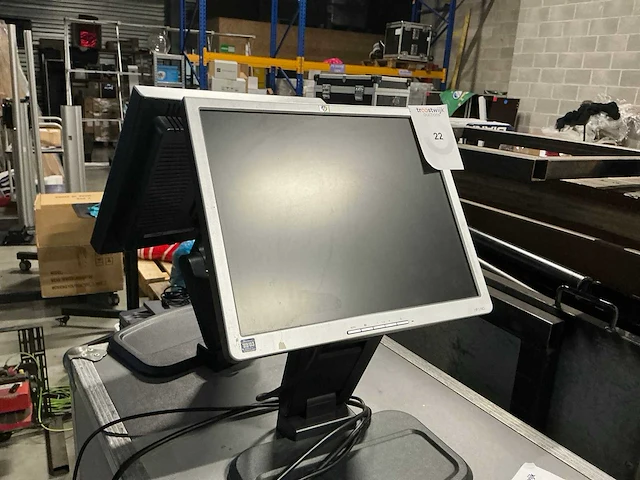 Hp 1740 monitor (2x) - afbeelding 1 van  5