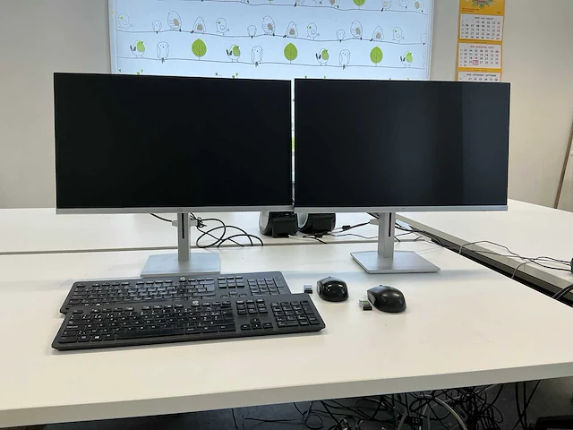 Hp 524sh monitor (2x) - afbeelding 1 van  5
