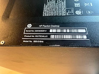 Hp 550-019nb pavilion desktop pc - afbeelding 5 van  6