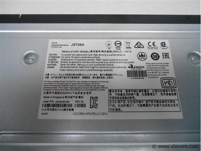 Hp aruba 2920-24g switch j9726a - afbeelding 3 van  3