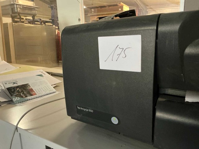 Hp c7779b designjet 800 plotter - afbeelding 6 van  9