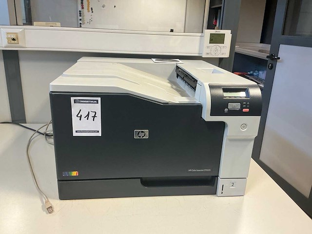 Hp color laserjet cp5225 laserprinter - afbeelding 1 van  4