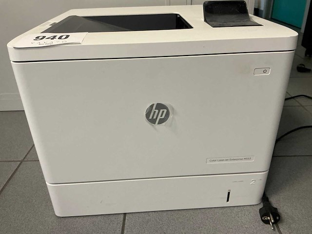 Hp color laserjet entrerprise m553 laserprinter - afbeelding 3 van  4