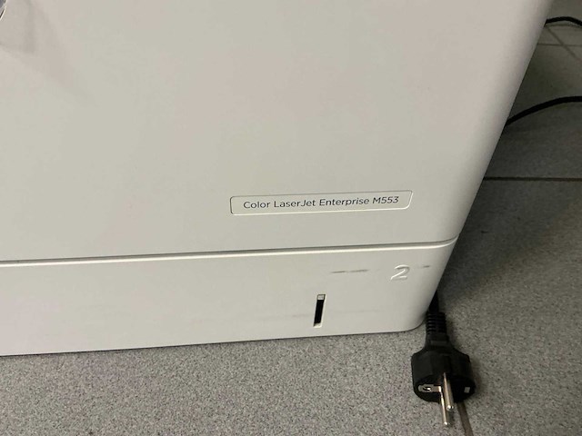 Hp color laserjet entrerprise m553 laserprinter - afbeelding 4 van  4